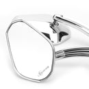 Diamond Rear View Mirrors Motorcycle Fit For Harley Cruiser Touring Generic