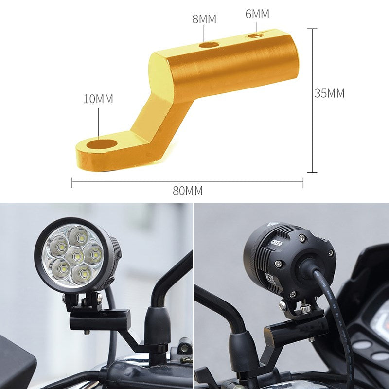 M6/M8 UNIVERSAL Motorcycle Mirrors Light Extenders Spacers Extension Adaptor Generic
