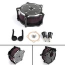 CNC Turbine Air Cleaner Filter For Harley Sportster XL883 XL1200 1991-2016 Generic