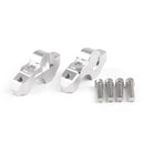BMW S1000R 2014-2019 Bar Risers Barback 25mm Rise 20mm Back Aluminum Silver Generic