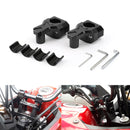 Billet Aluminum 7/8 - 1 - 1 1/8 Handlebar Bar Risers Kit 2 Up Universal Generic