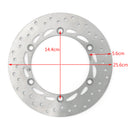 Front/Rear Brake Disc For Honda CBR250 NS250 FE VFR400 FJS600 VFR750 CBR750 F3 Generic