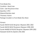 Front Brake Disc Rotor For Suzuki Burgman AN250 AN400 Burgman Skywave 1998-2003