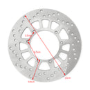 Front Brake Disc Rotor For Yamaha TW125(5EK/5RS) 99-04 200 2JL/4CS1/2/3/5 91-98 Generic