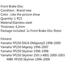 Front Brake Disc Rotor For Yamaha YP250 Skyliner 250 (+ABS) 2000-2003 DX 250 Generic
