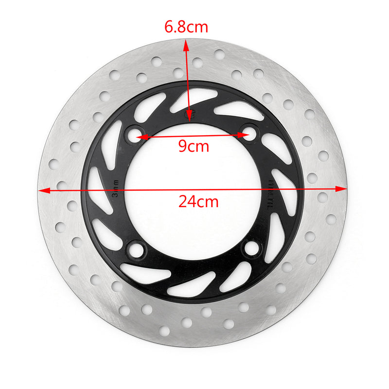 Front Brake Disc Rotor For Honda CB250 N/T/W/X/Y/1/4 (CB Two Fifty) 1992-2005 Generic
