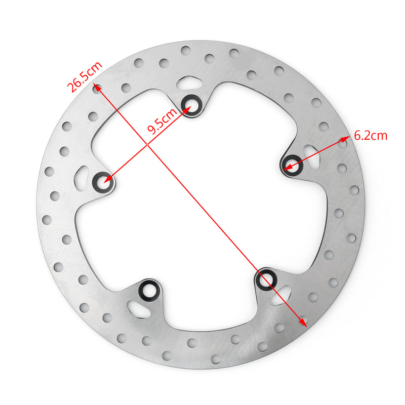 Rear Brake Disc Rotor For BMW F650GS F700GS F800GS/GT/R/S/ST R1200GS/RT/ST HP2 Generic