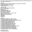 Rear Brake Disc Rotor For Kawasaki KLZ1000 12-17 Z750R Z1000 ZX1400 ZG1400 07-17 Generic