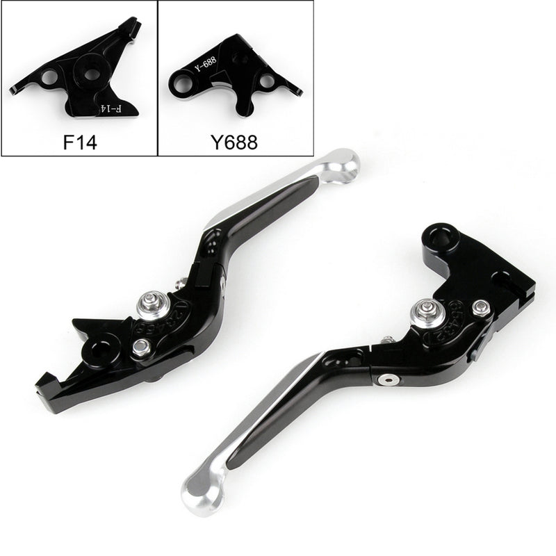 Adjustable Folding Extendable Brake Clutch Levers For Yamaha R1 R6 R6S FZ1 Generic