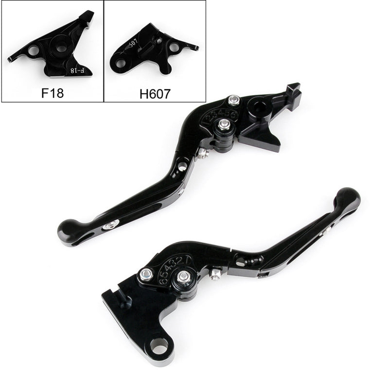 Adjustable Folding Extendable Brake Clutch Levers For Honda CB6F CBR6F