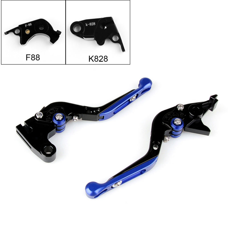 Adjustable Folding Extendable Brake Clutch Levers For Kawasaki ZX1R 6R Z1
