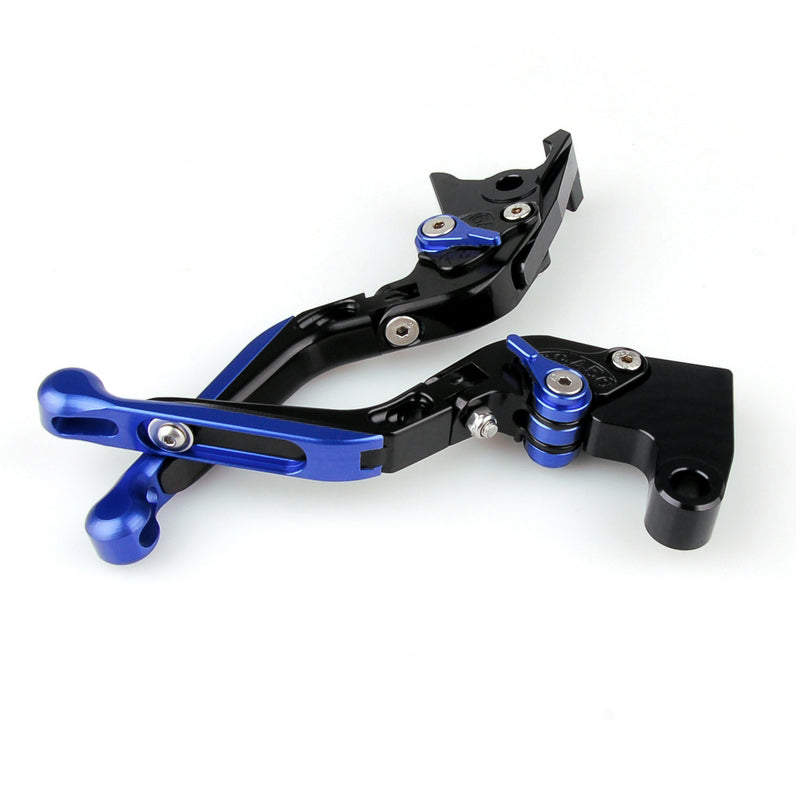 Adjustable Folding Extendable Brake Clutch Levers For Kawasaki ZX1R 6R Z1