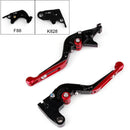 Adjustable Folding Extendable Brake Clutch Levers For Kawasaki ZX10R 6R Z1000 Generic