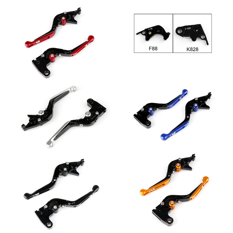 Adjustable Folding Extendable Brake Clutch Levers For Kawasaki ZX10R 6R Z1000
