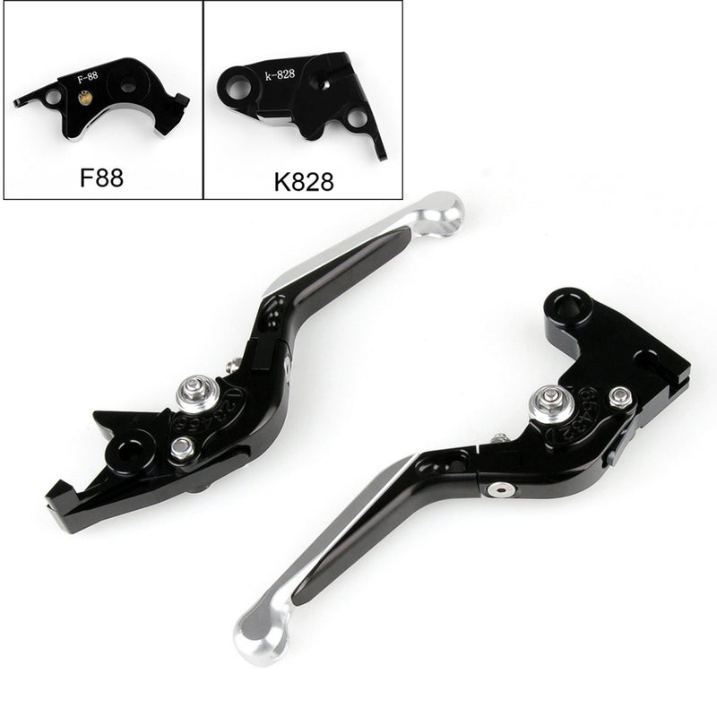 Adjustable Folding Extendable Brake Clutch Levers For Kawasaki ZX10R 6R Z1000 Generic