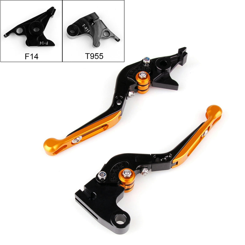 Adjustable Folding Extendable Brake Clutch Levers For Triumph Speed Sprint Generic