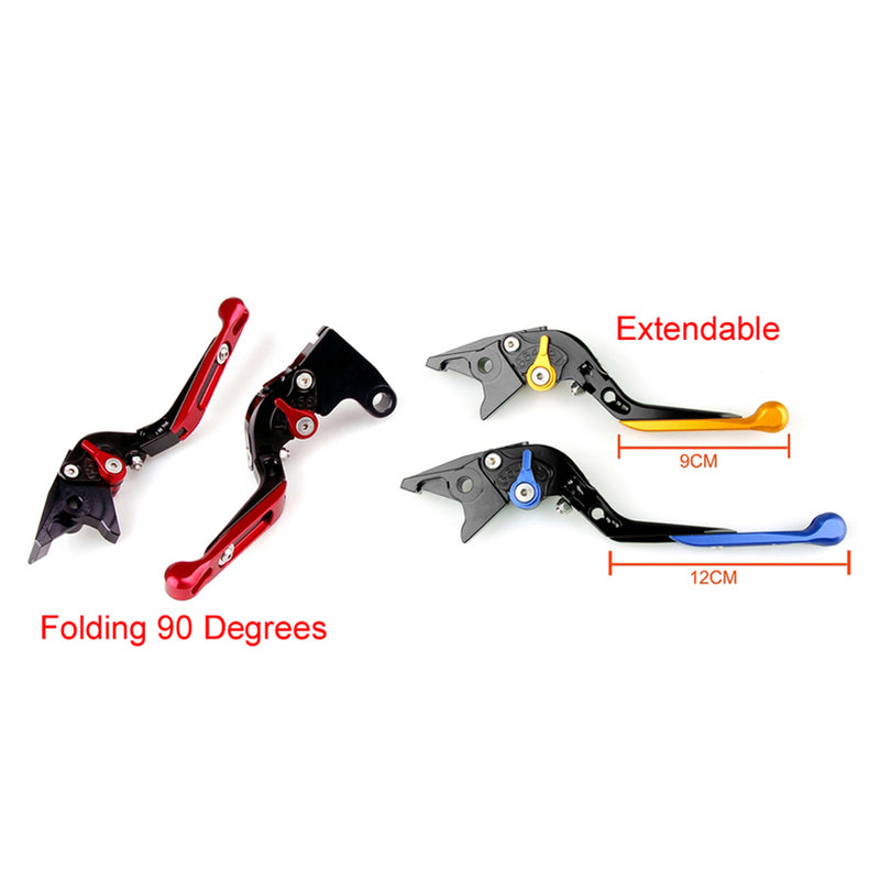 Adjustable Folding Extendable Brake Clutch Levers For Yamaha YZF R25 2014-2015 Generic