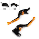 Adjustable Folding Extendable Brake Clutch Levers For Kawasaki ZZRZX1400 Generic