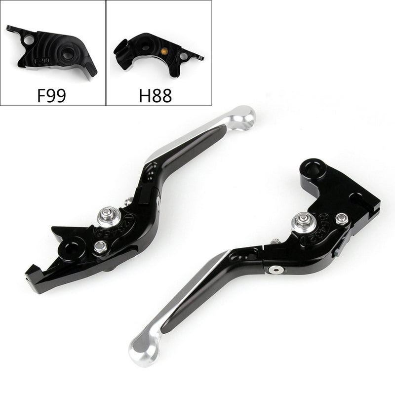 Adjustable Folding Extendable Brake Clutch Levers For Kawasaki ZZRZX1400 Generic