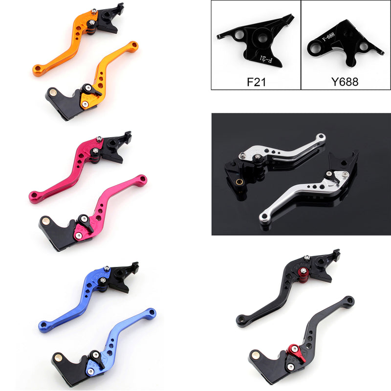 Short Brake Clutch Levers For Yamaha YZF 1000 R1 1999-2001 2000