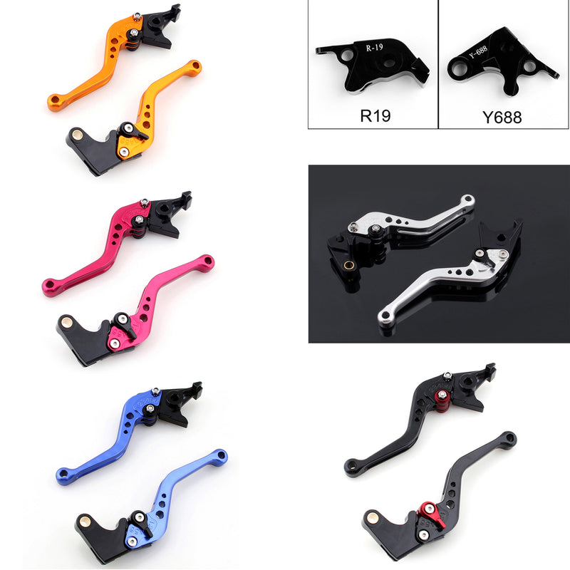 Short Brake Clutch Levers For Yamaha YZF 1000 R1 2009-2014 2013 2012