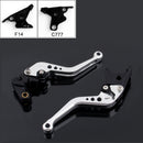 Short Brake Clutch Levers For Yamaha FJR 1300 2003 Buell 1125R 1125CR Generic