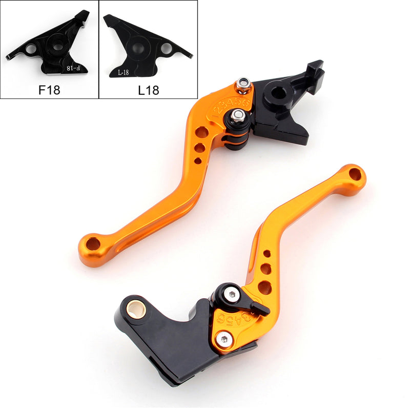 Short Brake Clutch Levers For BMW C650GT 2012-2015 KYMCO Xciting 250 300 400 Generic
