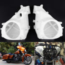 Audio Speaker Sound Pod Inner Frame Cover For Harley Electra Street Trike Glide