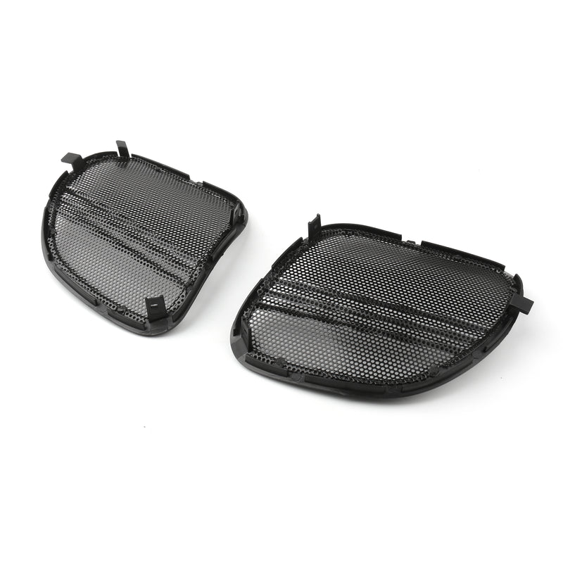 Motorcycle Tri-Line Speaker Cover Grills For Harley Road Glide FLTRX 2015-18 Generic