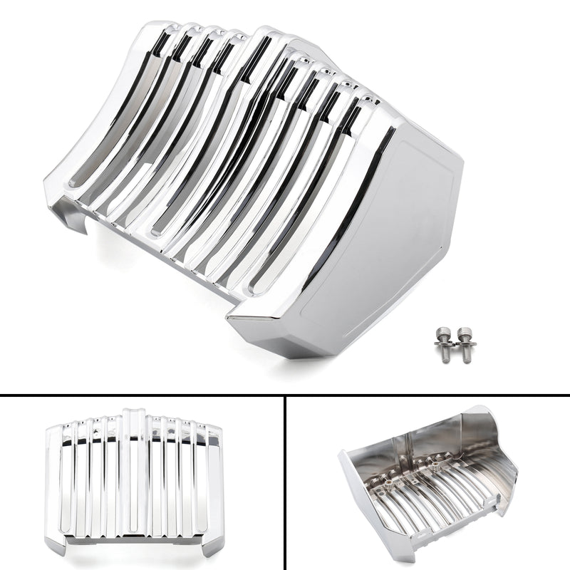 Chrome Oil Cooler Cover For Harley Touring CVO Freewheele Road King Bagger 17-18