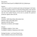 Upper Frame Cover Side Panel Protector For BMW R1200 GS LC/Adventure 2013-2016 Generic