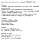 Body Frame Fenders Lower Fairing Panel Puig cover for Kawasaki Z900 2017 2018 Generic