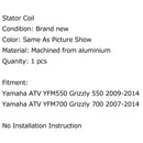 Stator Generator Fit for Yamaha YFM GRIZZLY 550/700 07-21 KODIAK 700 2019-2021 Generic