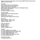 Stator Coil 5 Poles For Honda TRX90 X EX Sportrax 06-09 TRX90 TRX 90 EX X 06-17 Generic