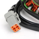 Alternator Stator For Lynx V-800 Adventure / Adventure Ranger V 800 2007 2008 Generic