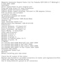 Magneto Stator Coil For Yamaha XVS1300 V-Star / Midnight Star 07-09 3D8-81410-00 Generic