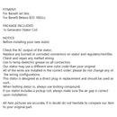 Generator Stator Coil 18 Poles For Jet Skis Benelli Belassi B3S 1602cc Generic