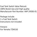 Gas Tank Fuel Switch Valve Pump Petcock 4AP-24500-01 For Yamaha TZM150 Generic