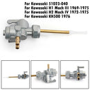 Gas Fuel Petrol Valve Petcock 51023-040 For Kawasaki H1 69-75 H2 72-75 KH500 76 Generic