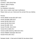 Fuel Pump For Honda CB600F Hornet CB1000R CB1100/R CB1300 CTX1300 GL1800 NT700 Generic