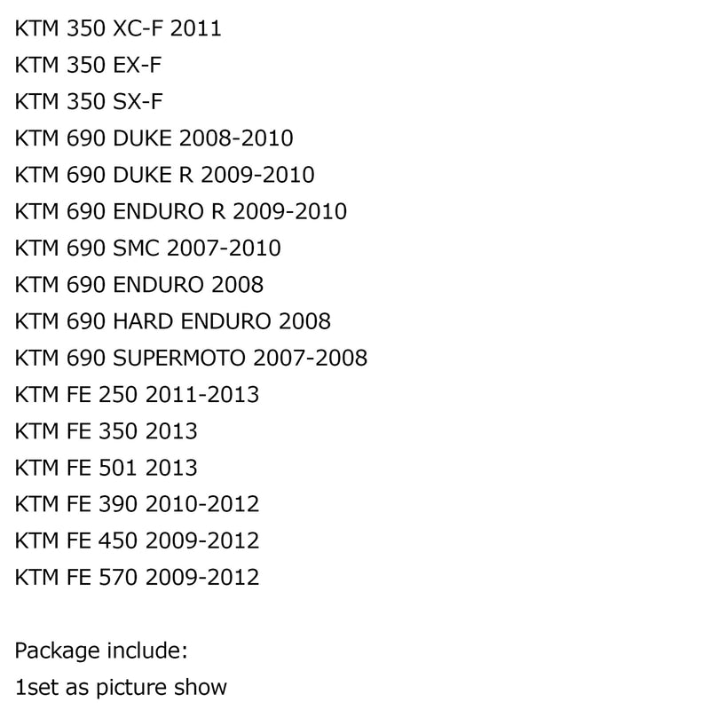 Fuel Pump For KTM PE 250 350 690 390 450 570 125 DUKE 09-13 EX-F SX-F FREERIDE Generic