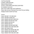 New Fuel Pump For HPolaris RZR 800 S EFI 09-10 700 4X4 EFI/LE 500 2X4 2006 Generic