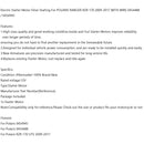 Electric Starter Motor WITH WIRE For Polaris RZR 170 UTV 2009-17 0454488 0454945 Generic