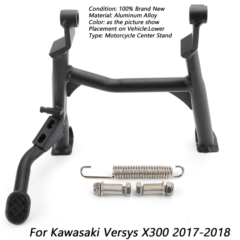 Moto Centerstand Center Kickstand Foot Side Stand For Kawasaki Versys X300 17-20 Generic