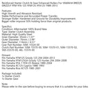 Starter Clutch Enhanced Rollers for YAMAHA Breeze Grizzly 125 YFM125 YFA125 Generic