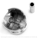 2N5-11610-00 Bore Size 66.75mm Piston Kit Fits Yamaha DT175 YT175 MX175 74-82