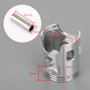 Piston Pin Ring Set STD / +.25 / +.50 Bore Size Fit for Yamaha DT125 MX 1986-1991 DT 125 E/F/G/H 1978-1981 Generic