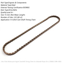 Cam Chain Motorcycle Engine Camshaft Timing Chain For Kawasaki Ninja ZX-6, ZZR600 (1990-2005)