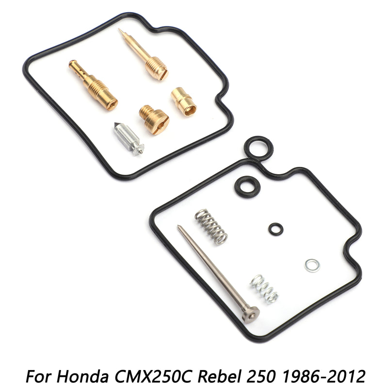 CARBURETOR Carb Rebuild Kit Repair For Honda CMX250C Rebel 250 86-12