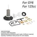 GY6 125CC ATV Go Kart Scooter 22MM Plunger Carburetor Repair Rebuild Kit